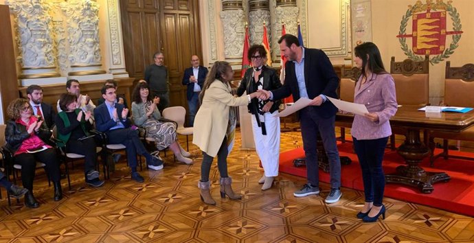Acto en el Ayuntamiento de Valladolid con motivo del Día Internacional para la Eliminación de la Discriminación Racial.
