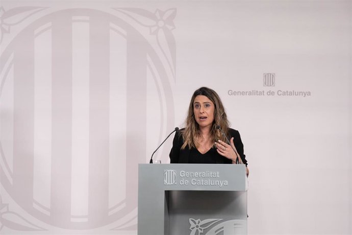 La portavoz del Govern, Patrícia Plaja