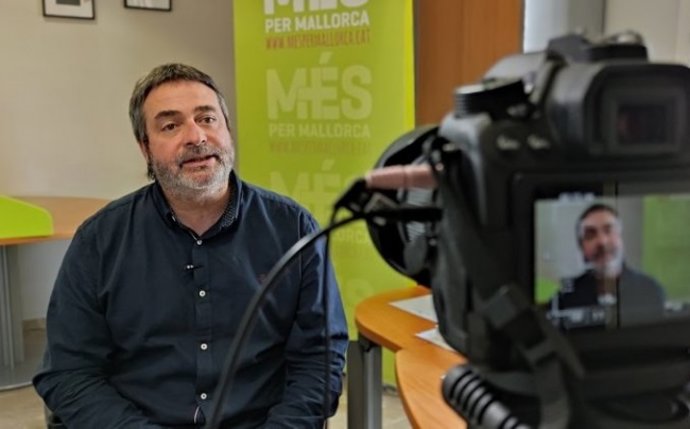Archivo - El diputado de MÉS per Mallorca Joan Mas.
