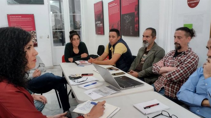 Sandra Heredia con CGT