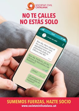 Uno de los carteles de la campaña de SCC.