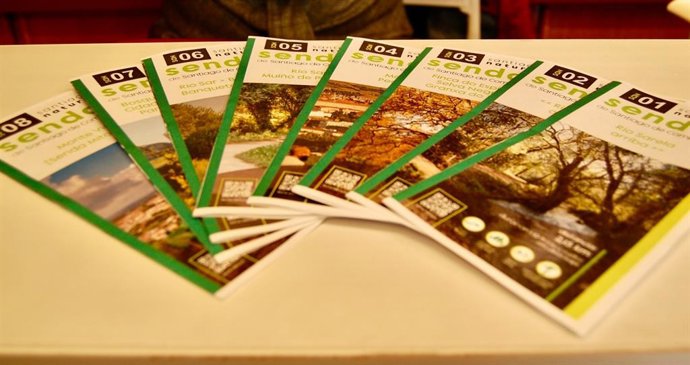 Catálogos de las ocho rutas de 'Sendas de Santiago'