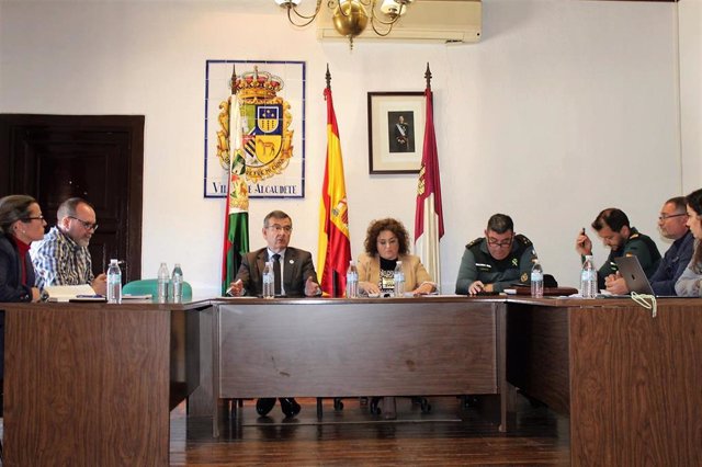 Comisión Local de Seguridad de Alcaudete de la Jara.