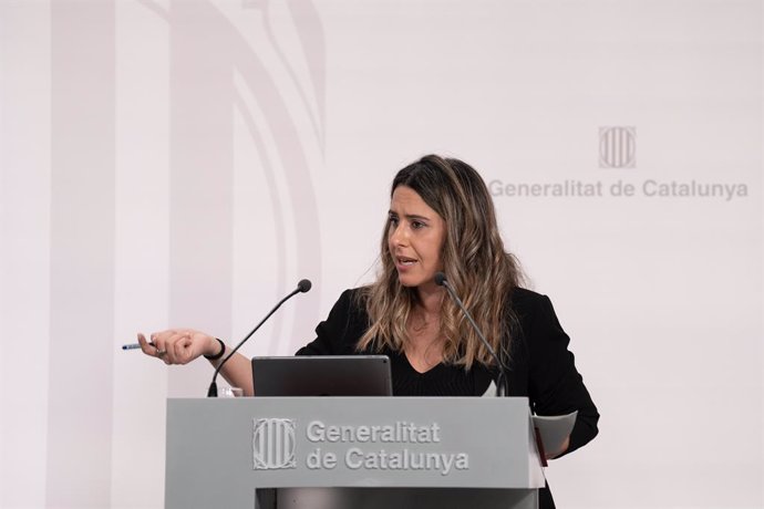 La portaveu del Govern, Patrícia Plaja