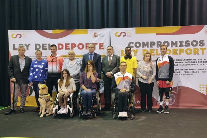 El CSD, el CPE y la ONCE organizan el encuentro 'El apoyo al deporte de personas con discapacidad'.