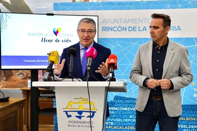 Salado durante la presentación del nuevo plan de turismo