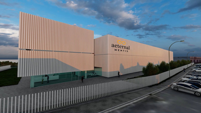 Archivo - Render del centro de entrenamiento de algoritmos de Aeternal Mentis.