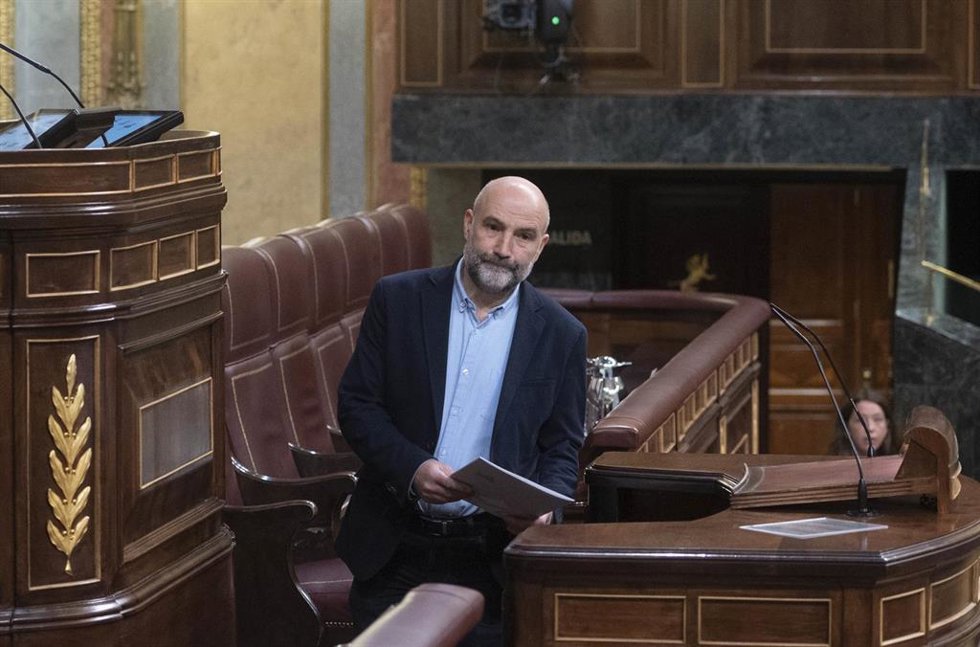 El diputado del BNG en el Congreso Néstor Rego.