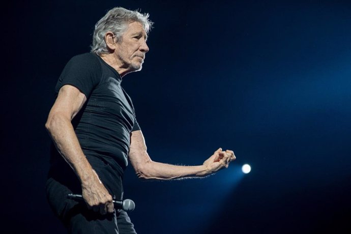 Roger Waters en su concierto en el Palau Sant Jordi de Barcelona.