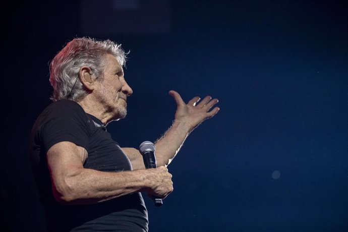 El cantante Roger Waters durante una actuación en el Palau Sant Jordi, a 21 de marzo de 2023, en Barcelona, Catalunya (España). Roger Waters actúa por última vez en Barcelona dentro de su gira This is not a drill tour