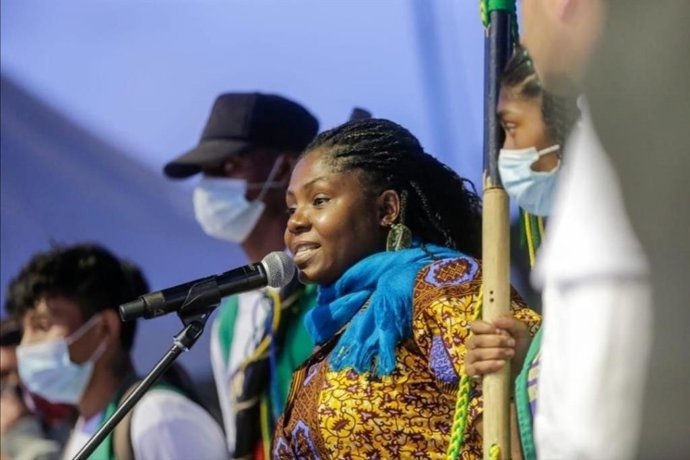 La vicepresidenta de Colombia, Francia Márquez