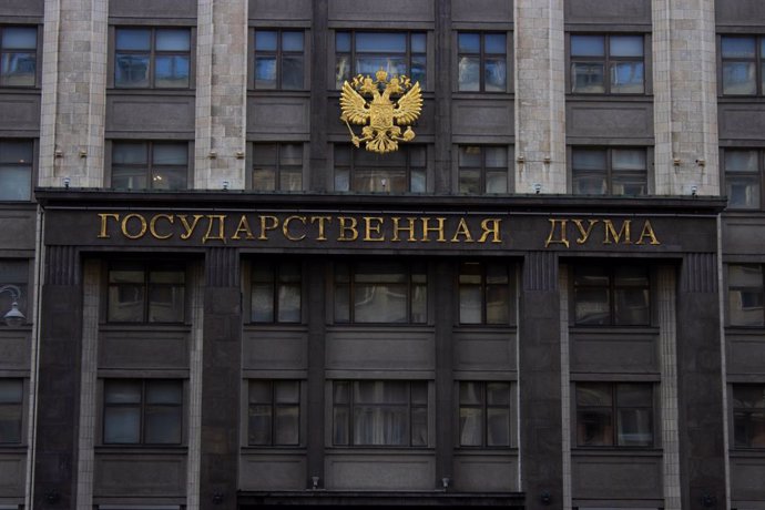 Archivo - Arxivo - Vista de la faana de la Duma de l'Estat, a Moscou (Rússia)