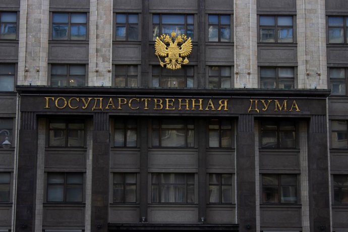 Archivo - Arxivo - Vista de la faana de la Duma de l'Estat, a Moscou (Rússia)