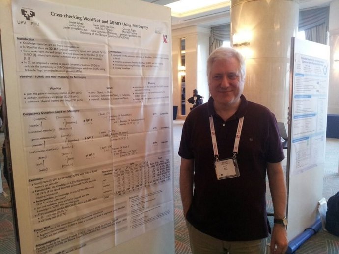 Archivo - El director adjunto del Centro Vasco de Investigación sobre Tecnologías del Lenguaje, Germán Rigau, imparte una conferencia en Palma