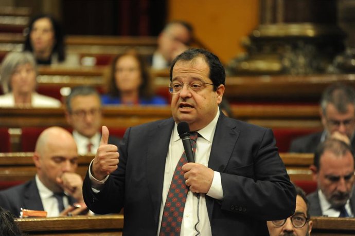 El conseller de Interior, Joan Ignasi Elena