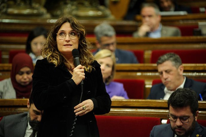 La consellera de Presidncia de la Generalitat, Laura Vilagr