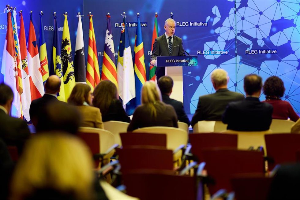 El Lehendakari participa en la reunión del grupo de regiones europeas con competencias legislativas-RLEG