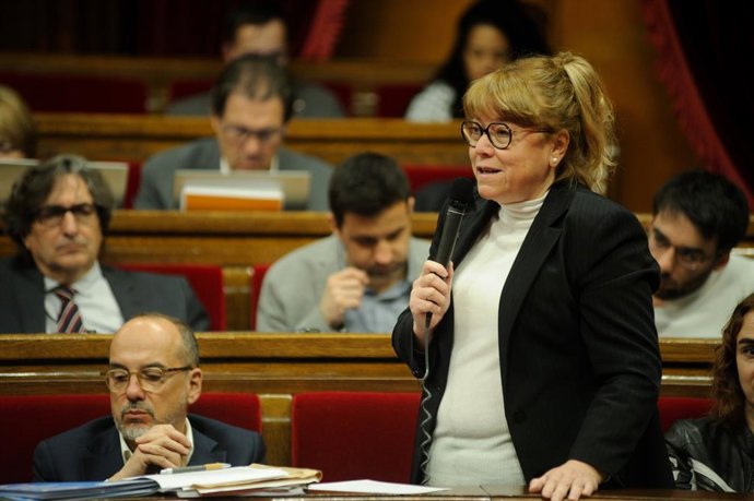 La consellera de Cultura de la Generalitat, Natlia Garriga