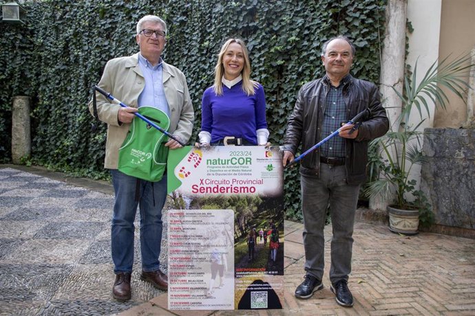 La responsable de Juventud y Deportes en la Diputación de Córdoba, Ana Blasco, en la presentación de NatuCOR.