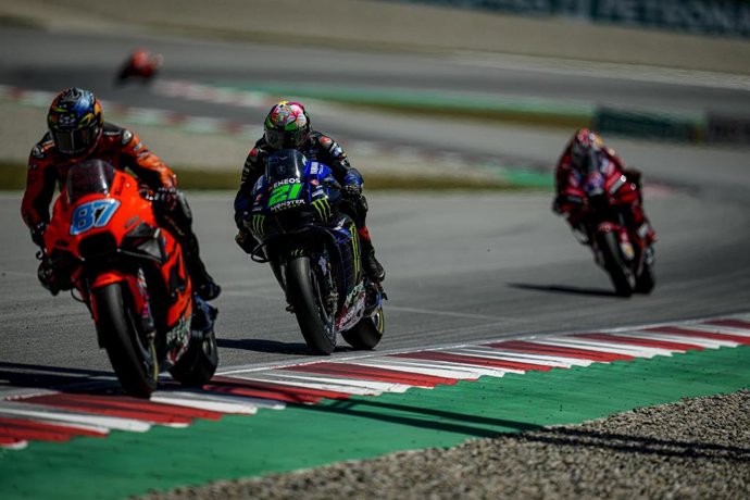 Archivo - 21 Morbidelli Franco (ita), Monster Energy Yamaha MotoGP, YZR-M1, action during the 2022 Moto GP Gran Premi Monster Energy de Catalunya from June 3 to 5, 2022 on Circuit de Barcelona-Catalunya, in Montmelo, Italy - Photo Studio Milagro / DPPI