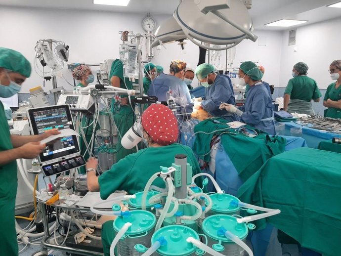 Un momento de la intervención