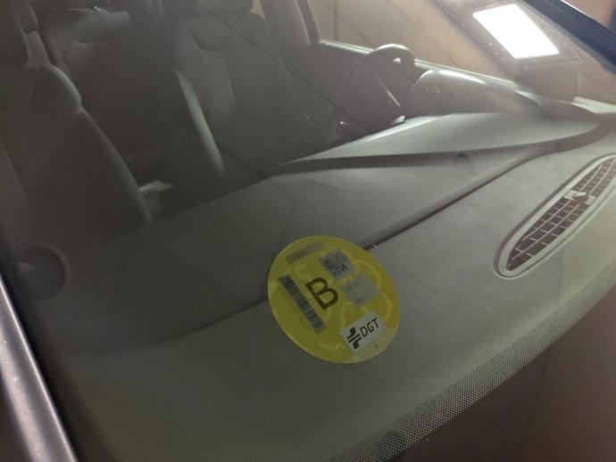 Archivo - Pegatina medioambiental.