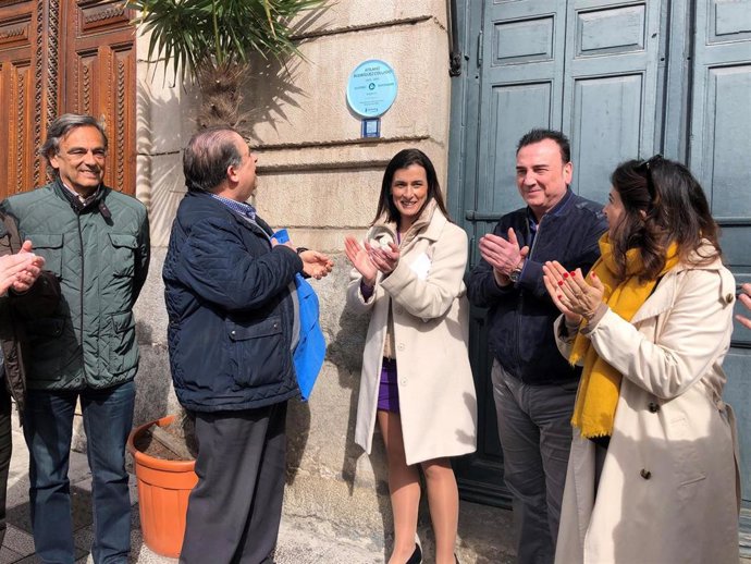 Descubrimiento de la placa de Atilano Rodríguez