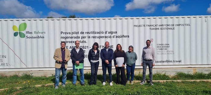 Govern ve "esperanzadores" los resultados del proyecto de infiltración de agua depurada en el acuífero de Menorca.