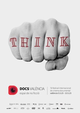 Cartel de la VII edición del festival DocsValncia, de Kike Correcher