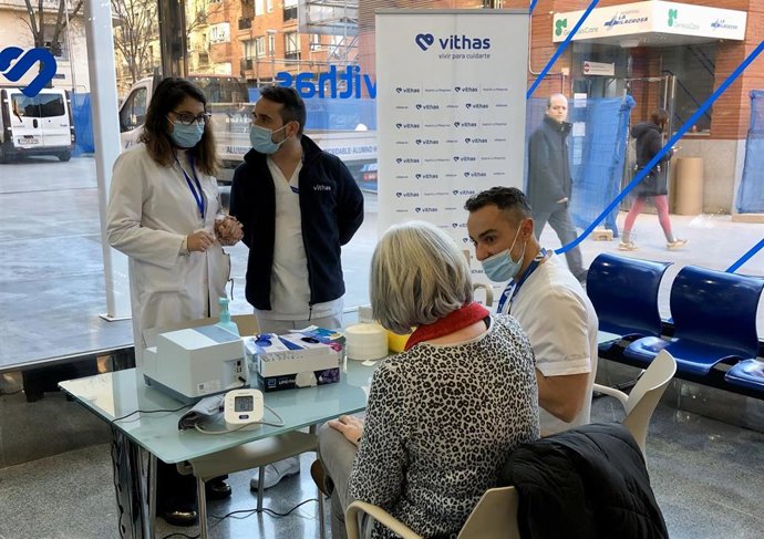 Archivo - Pruebas realizadas en el Hospital Universitario Vithas Madrid La Milagrosa.