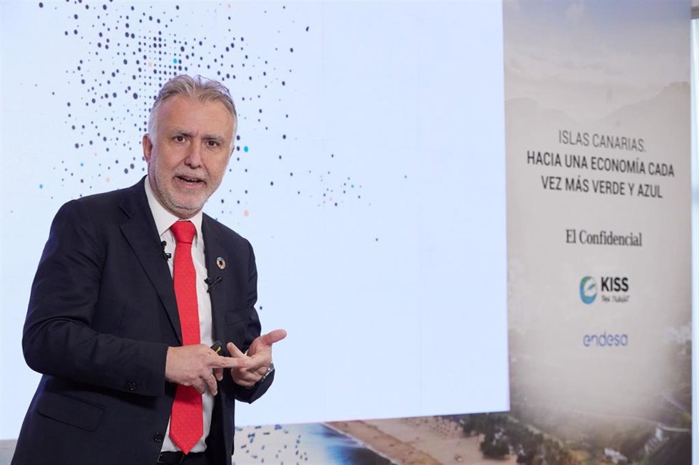 El presidente de Canarias, Ángel Víctor Torrees
