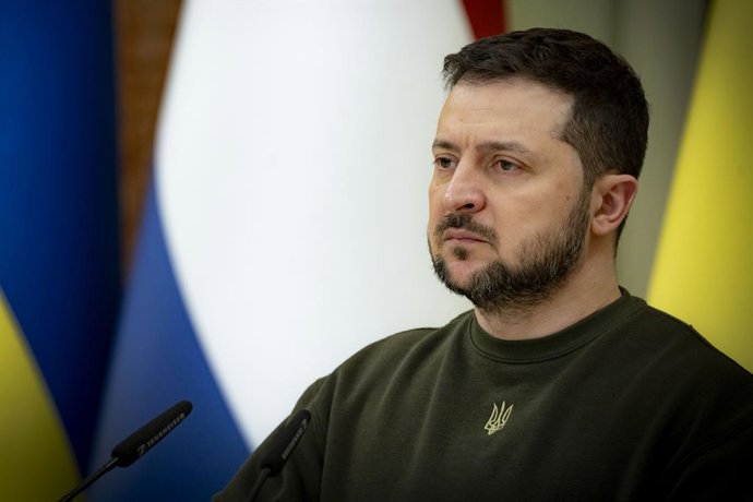 Archivo - El president d'Ucrana, Volodímir Zelenski