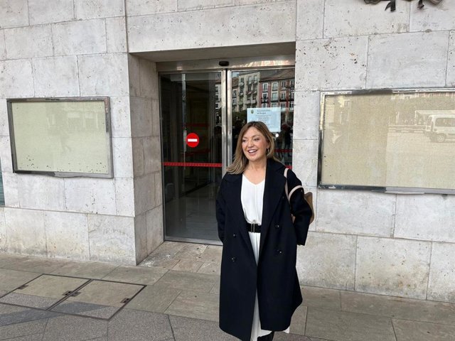La hasta ahora portavoz del PP en el Ayuntamiento de Burgos, Carolina Blasco.