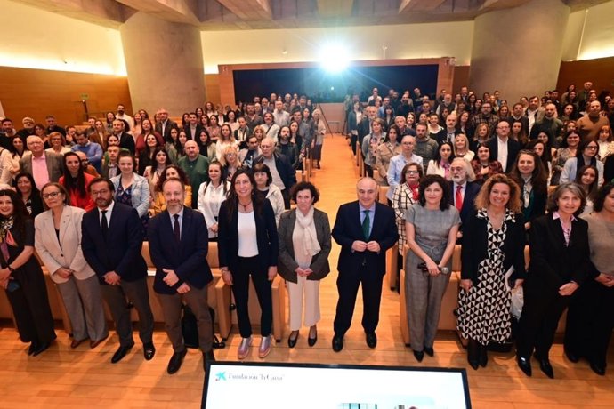 Acto de resolución de la convocatoria de proyectos sociales en Andalucía que contarán con financiación de la Fundación la Caixa.