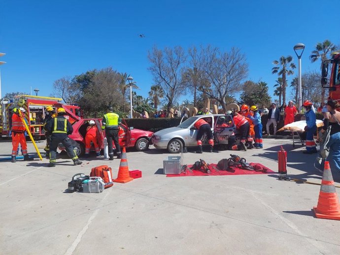 El Centro de Emergencias Sanitarias 061 y la Fiscalía de Seguridad Vial presentan el protocolo de coordinación ante accidentes de tráfico.