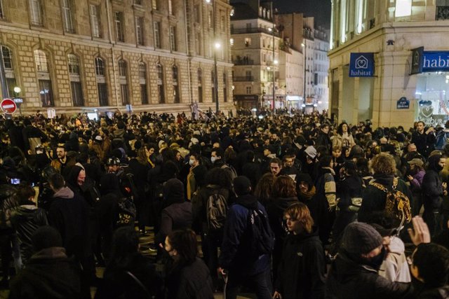 Protestas contra la reforma de las pensiones en París, Francia