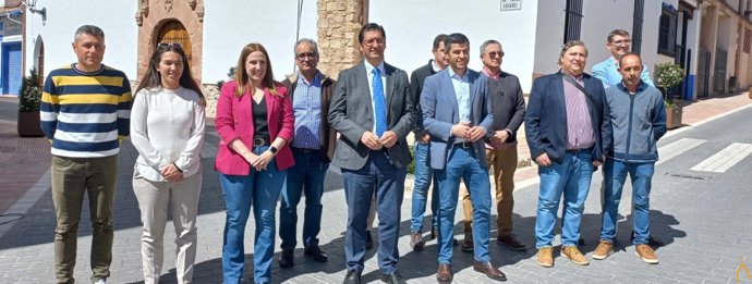 Caballero remarca el empeño del alcalde de Campo de Criptana por lograr mejoras en materia turística y de sostenibilidad