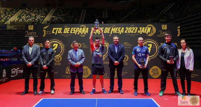 Marc Durán, campeón de España en Tenis de Mesa.