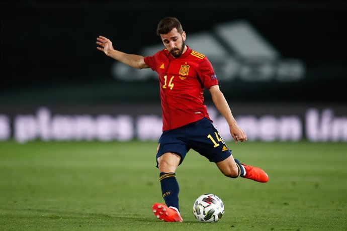 Archivo - Jose Luis Gaya of Spain in action during the UEFA Nations League football match played between Spain and Switzerland at Alfredo Di Stefano stadium on october 10, 2020 in Valdebebas, Madrid, Spain.