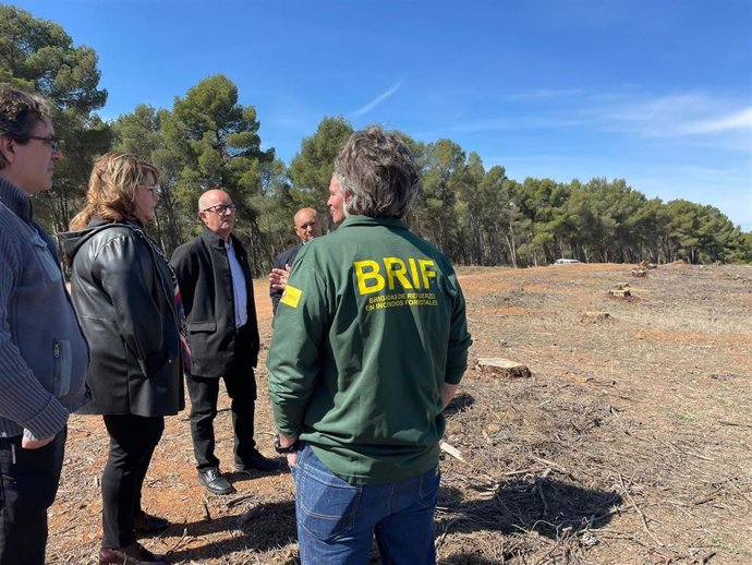 El MITECO invertirá 4,1 millones de euros para ampliar y modernizar la BRIF de Daroca (Zaragoza).