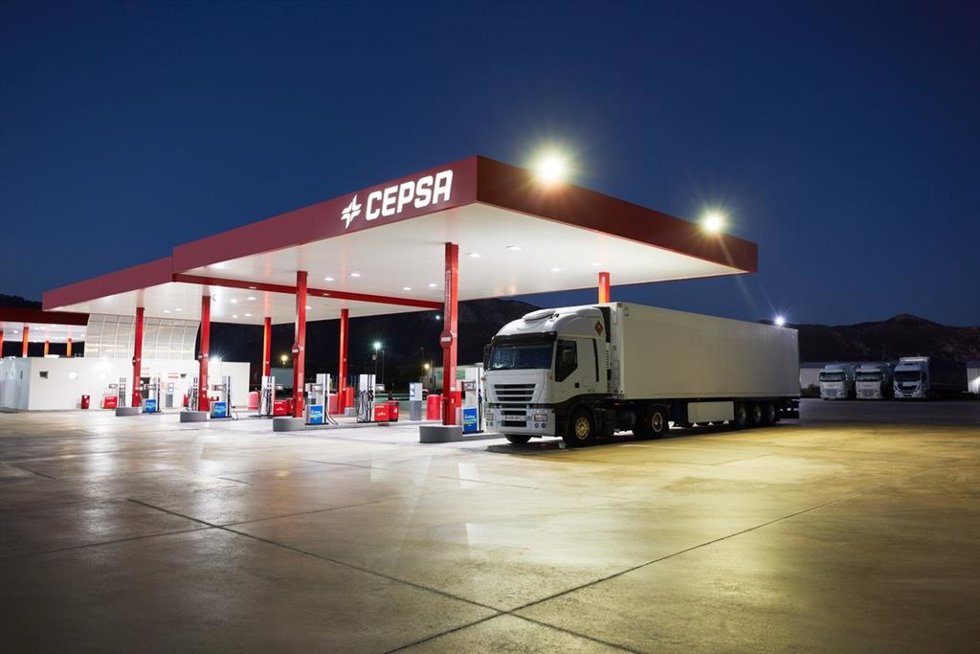 Gasolinera de Cepsa.