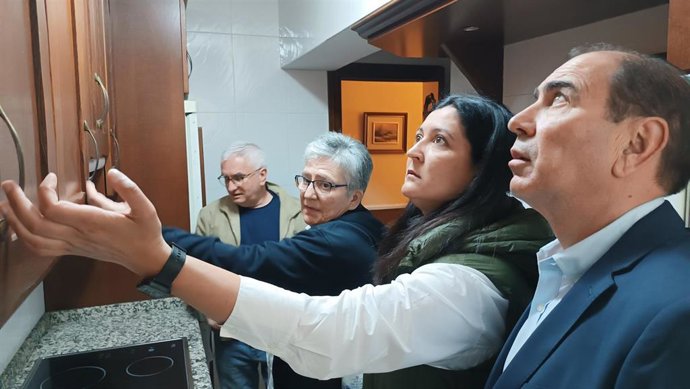 Visita al piso de acogida para permisos ordinarios de la población reclusa