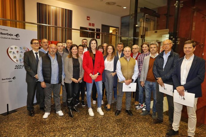 Ayuntamiento de Zaragoza e Ibercaja renuevan su colaboración para los Trofeos Ciudad de Zaragoza.