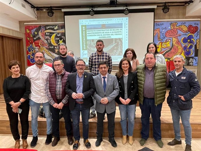 Presentación del proyecto para mejorar el abastecimiento de agua de Alcaudete
