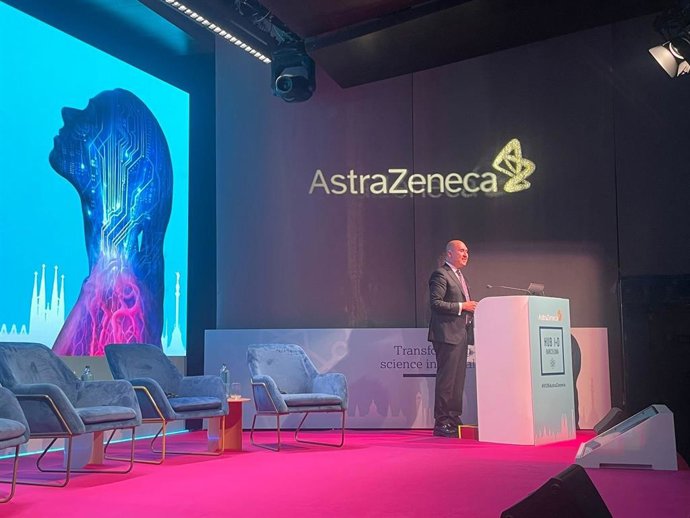 El president d'AstraZeneca a Espanya, Rick R. Suárez.