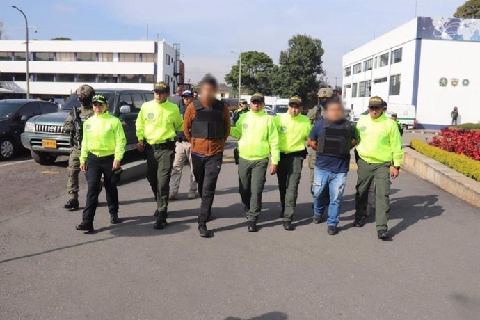 La Policía de Colombia detiene a miembros del Cártel de Sinaloa