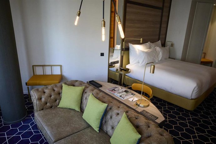 Archivo - Habitación de hotel.