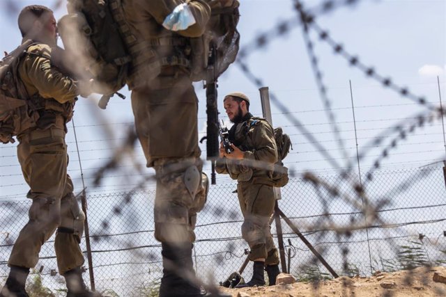 Archivo - Soldados de Israel en los alrededores de la ciudad cisjordana de Yenín