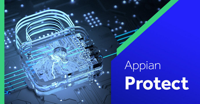 Appian Protect proporciona a los clientes de Appian un mayor control sobre su posición de seguridad, con capacidades de cifrado de máximo nivel, monitorización 24x7x365, protección de datos de defensa en detalle y una serie de acreditaciones de cumplimi