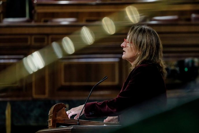 Archivo - La vicepresidenta tercera i ministra per a la Transició Ecolgica i Repte Democrtic, Teresa Ribera